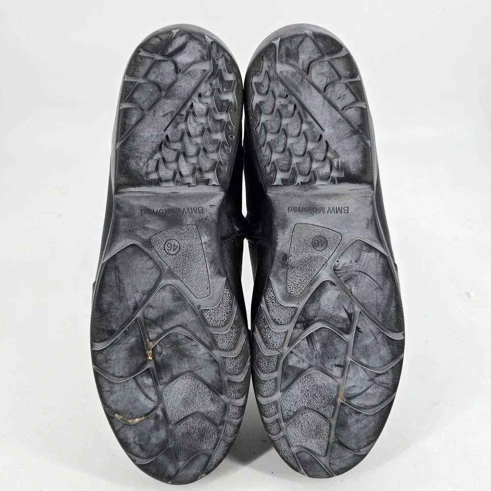 BMW Motorrad Allround Mens 12 Boots Black Leather Motorcycle Touring 7031/G DE